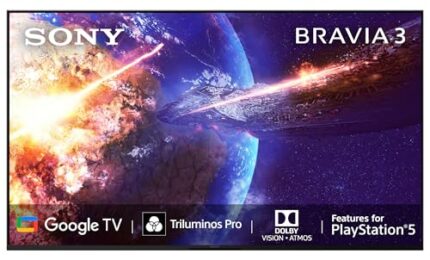 Sony BRAVIA 3 Series 164 cm (65 inches) 4K Ultra HD AI Smart LED Google TV K-65S30B (Black)