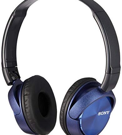 Sony Dynamic Mdr-Zx310-L Wired On Ear Headphones Without Mic (Blue)