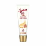 Spinz BB Pro Brightening & Beauty Face Cream with SPF 20 PA++ (Beige 01) | All-in-One Daily Cream with Silky Smooth Formula | Instant Brightness, Covers Dark Spots (29g)