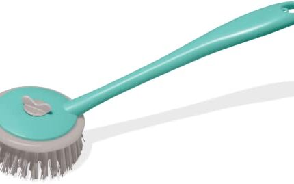 Spotzero by Milton Kitchen Cleaning Handy Sink Brush (Aqua Green,Pack of 1 piece)
