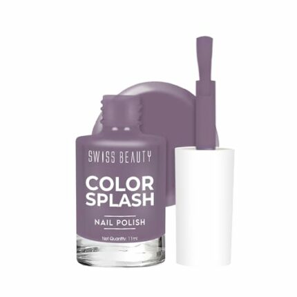 Swiss Beauty Color Splash Nail Polish with Glossy Gel Finish | Non-Chipping, Quick drying, Long-Lasting Nail paint | Shade- 30, 15ml