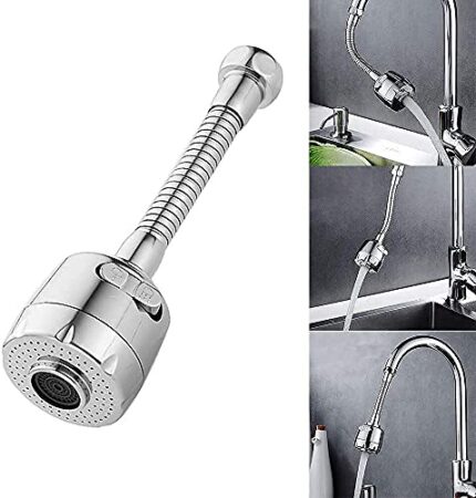 Switch Turbo Faucet | Kitchen Tap Head Movable Sink Faucet 360° Rotatable Water Saving Faucet Aerator Tap Booster Shower