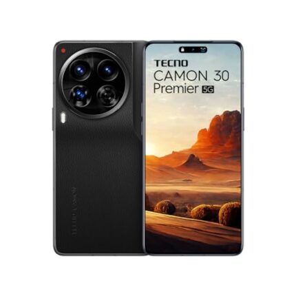 TECNO CAMON 30 Premier 5G (Lava Black, 12GB+512GB) | 50 MP Camera | 6.77" LTPO AMOLED Display | MediaTek Dimensity 8200 | 5000mAh Battary + 70W Charger| PolarAce Image Processor