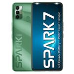 TECNO Spark 7 (Spruce Green, 2GB RAM, 32 GB Storage) - 6000mAh Battery|16 MP Dual Camera| 6.52” Dot Notch Display| Octa Core Processor