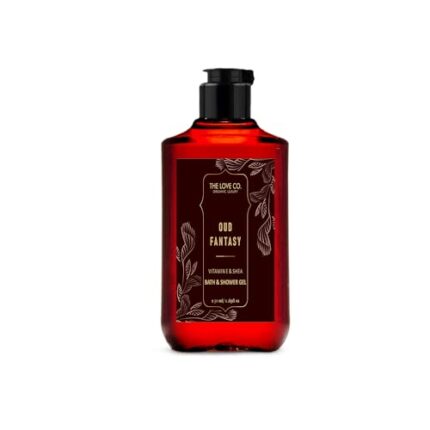 THE LOVE CO. Oud Fantasy Body Wash | Nourishing and Hydrating Formula for Silky Smooth Skin | For Fragrant and Rejuvenating Shower Experience | 50Ml