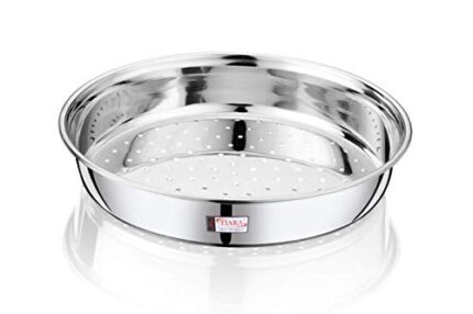 TIARA - LAXMI Hole CHALNI Wheat Strainer Stainless Steel for Kitchen 1Pc