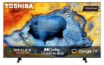 TOSHIBA 126 cm (50 inches) C350NP Series 4K Ultra HD Smart LED Google TV (Black) | REGZA Engine ZR | Dolby Vision Atoms | Color Re-Master | AI Super 4K Upscaling