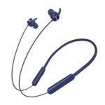 UN1QUE Wireless Earphones Bluetooth Neckband - 24 Hours Playtime, Adjust EQ Bass, Magnetic Instant Connection, 20 Mins Charge - Ergonomic Neckband with Mic, Type-C Charging, IPX5 Waterproof (Blue)