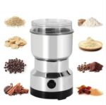 V3HOME Stainless Steel Nima Mini Mixer Grinder Kitchen Appliances Kitchen Mixer Top-Rated Mixer Grinder for Daily Use,Wet,Dry Masala,Grains Spice,Coffee,Electric Coffee Grinder Only Dry Grinder