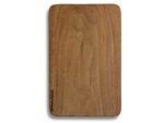 Vesta Homes Single Block Wooden Chopping/Cutting Board/Plate for Kitchen Vegetables, Fruits & Cheese | Natural Acacia Wood | Anti Microbial | Natural Color, 30 x 18 x 1.5 cm | Handcrafted in India