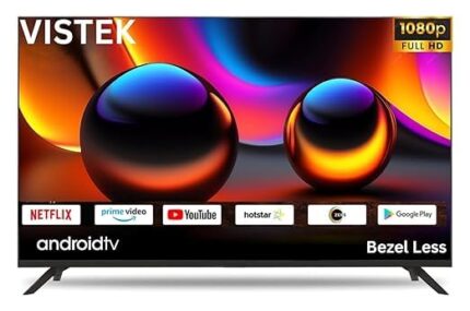 Vistekbest 32 inch Smart Led tv Black