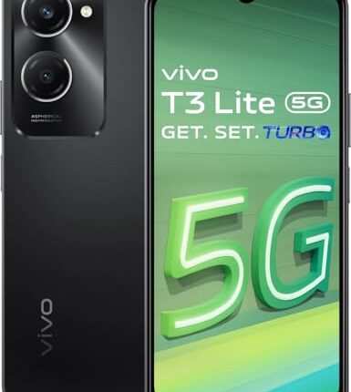 Vivo T3 Lite 5G Smartphone (Majestic Black, 4GB Ram 128GB Storage)