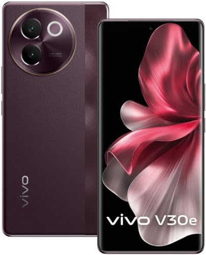 Vivo V30e 5G Smartphone (Velvet Red, 8GB RAM, 128GB Storage)