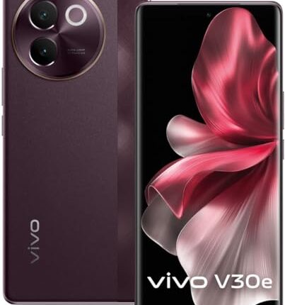 Vivo V30e 5G Smartphone (Velvet Red, 8GB RAM, 256GB Storage)