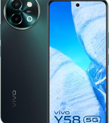 Vivo Y58 5G Smartphone (Sundarbans Green, 8GB RAM, 128GB Storage)