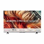 Xiaomi 138 cm (55 inches) X Pro QLED Series Smart Google TV L55MA-SIN (Black)