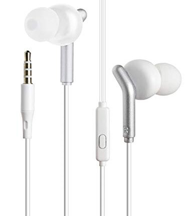 ZEBRONICS Zeb-Bro Wired Earphone (White)