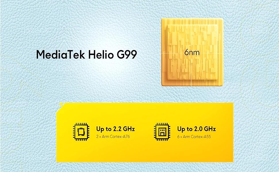 6nm MediaTek Helio G99 Processor