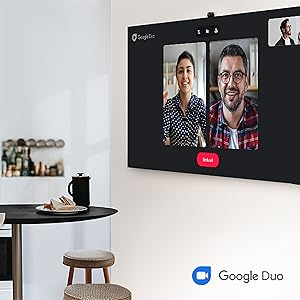 Make video calls on the big screen