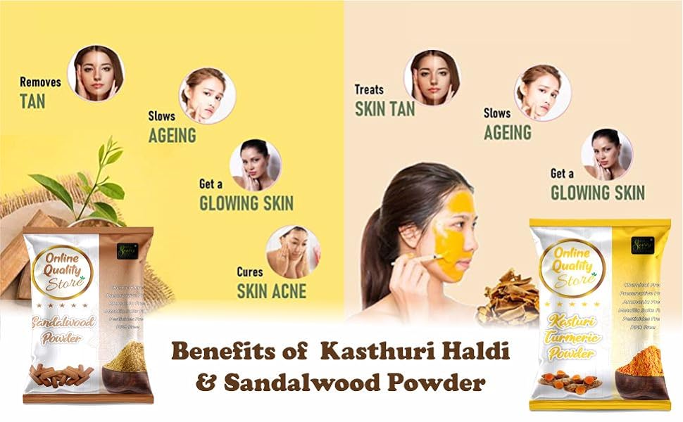 Haldi Chandan powder combo