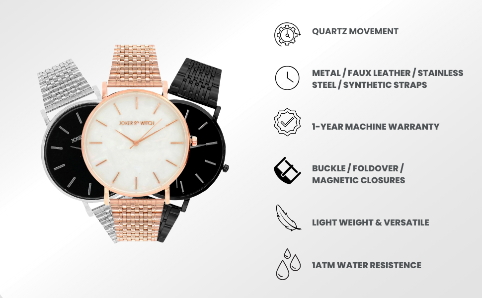 unisex watches quartz light weight and versatile latest trend watch collections affordable watches