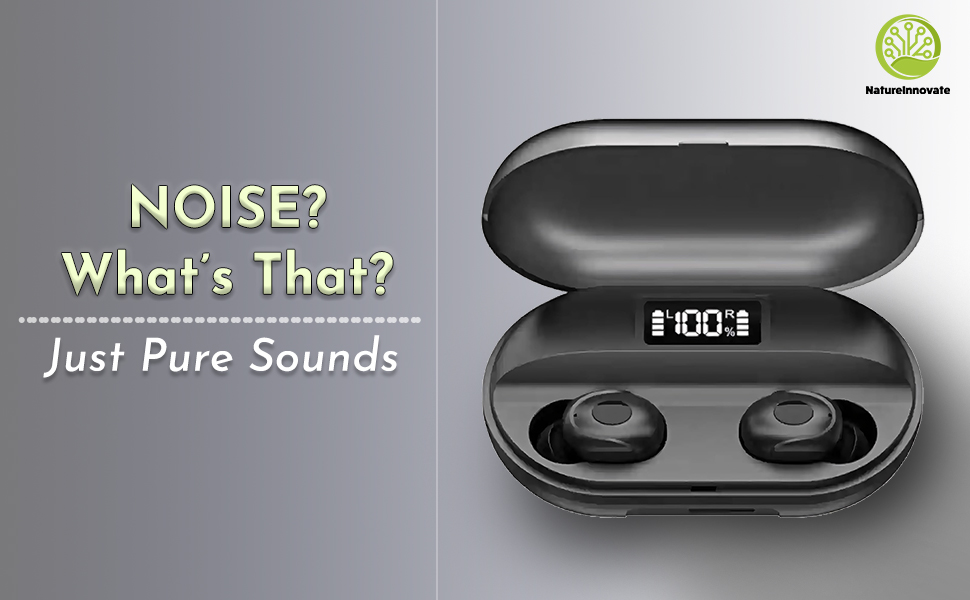 Noise reduction feature of true wireless stereo earphones