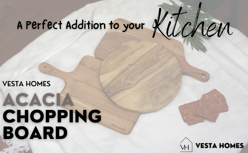 Wooden chopping board for kitchen