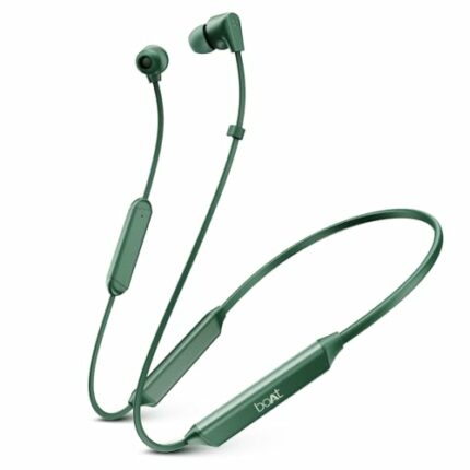 boAt Newly Launched Rockerz 150 Pro Bluetooth Neckband Earphones w/ 150hrs Playback, Dual EQ Modes, Crystal Bionic Sound by HiFi DSP 5, AI-ENx™ Technology, Dual Pairing,BEAST™ Mode,ASAP™ Charge(Green)