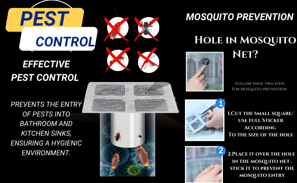 DRAIN COVER FOR PEST CONTROL,prevent pest and mosquito in kitchen sink and bathroom drain