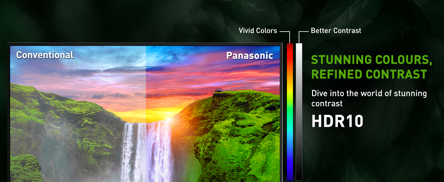 Panasonic 4K Ultra HD TV, HDR10