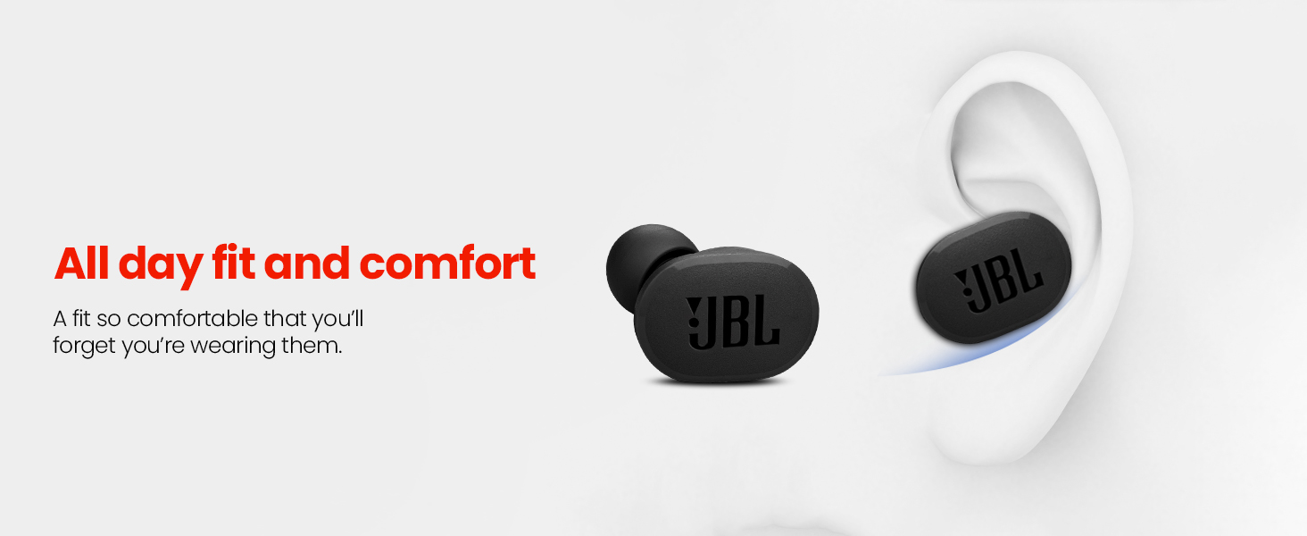 JBL,JBL Tune 130NC,JBL Headphones App,JBL Tune 130 ANC TWS, Comfort Fit