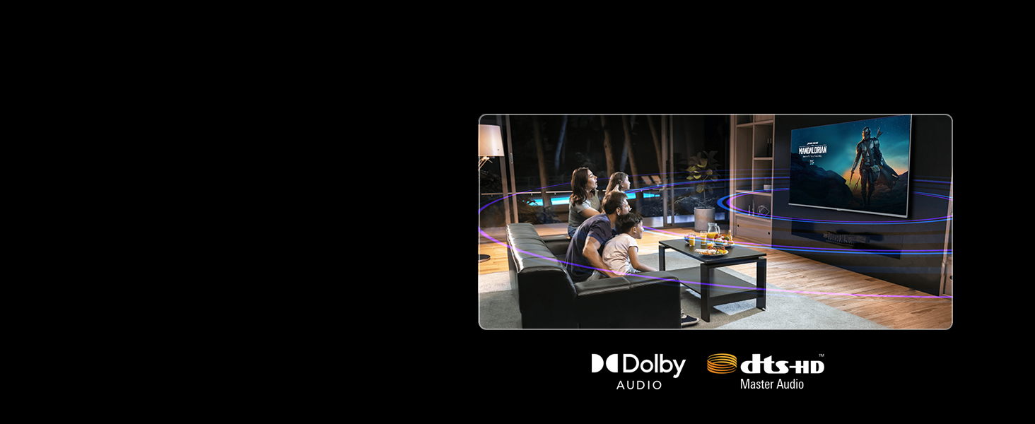 Dolby Audio and DTS-HD