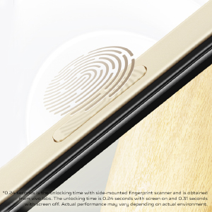 Side Fingerprint Scanner and Face Wake