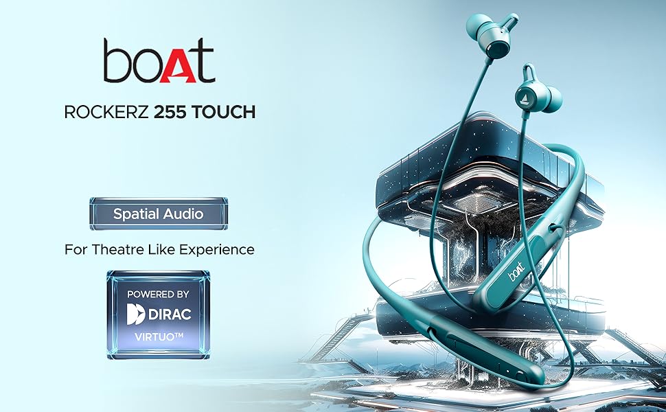 boat, rockerz, headphone, neckband, touch control, ANC, Boat rockerz,earbuds, earphone, bluetooth