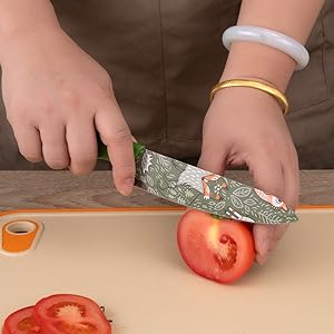  Stainless Steel Blade Kitchen Knife Set