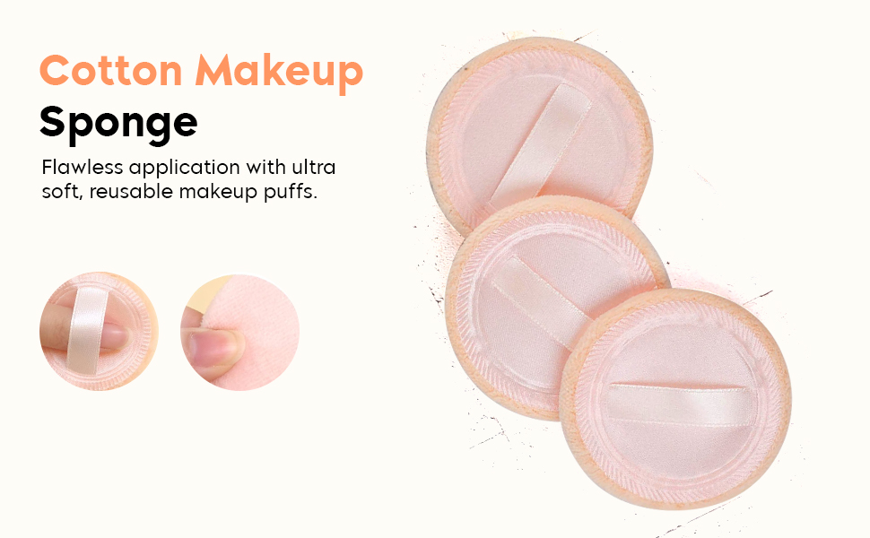 Cotton Makeup Sponge