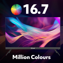 16.7 Million Colours