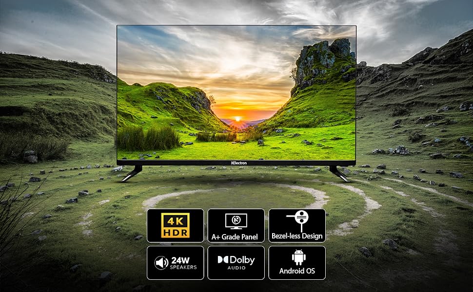 4K HDR, tv, smart tv