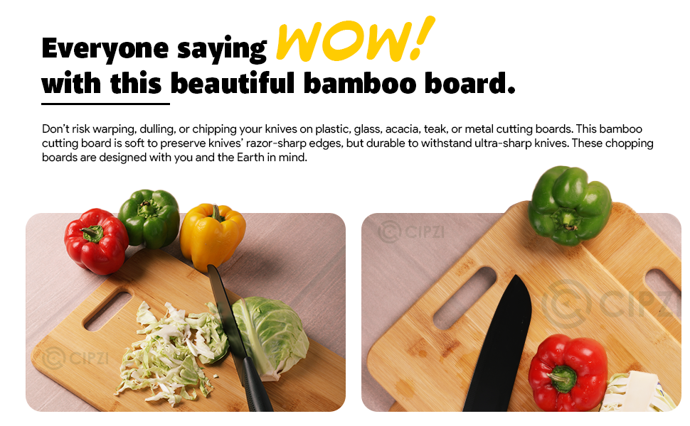 Bamboo Wood Chopping Board