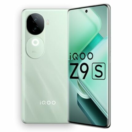 iQOO Z9s 5G (Onyx Green, 12GB RAM, 256GB Storage) | 120 Hz 3D Curved AMOLED Display | 5500 mAh Ultra-Thin Battery | Dimesity 7300 5G Processor | Sony IMX882 OIS Camera with Aura Light