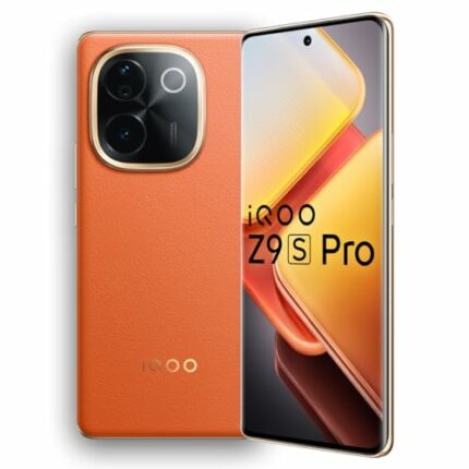 iQOO Z9s Pro 5G (Flamboyant Orange, 8GB RAM, 256GB Storage) | Snapdragon 7 Gen 3 Processor | 120 Hz Curved AMOLED Display with 4500 nits Local Peak Brightness | 5500 mAh Battery | AI Erase