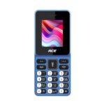 itel Ace 2 Heera - 1.8 inch Display Size, 1000 mAh Battery, Vibration Support, Bluetooth Support, Auto Call Recording and 32GB Expandable Memory | Aurora Blue