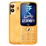 itel SG600 Keypad Mobile Phone | 2.8 inch Display | 1900mAh Battery | UPI Pay | Crystal Clear Calls | 4 Hour Service | 1.3 MP Camera with Flash | Kingvoice | Metal Finish | Orange