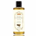 khadi Pure Castor Oil For Hair Growth - 100% Cold-Pressed, Deep Hydration for Hair, Skin & Nails, Promotes Thicker Hair, Adds Natural Shine, Versatile Beauty Oil 100ml