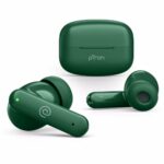 pTron Zenbuds X1 TWS Earbuds-4 QuadPro Mics, 3D AudioScape, In-Ear Sensor, 40hrs Playtime,TruTalk AI-ENC Calls,40ms Movie/Music Modes, BT5.3,Type-C Fast Charging, & IPX5 Water Resistant(Forest Hunter)