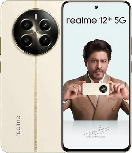 realme 12+ 5G (Navigator Beige, 8GB RAM, 128GB Storage)| Expandable Upto 2TB |MediaTek Dimensity 7050 Processor |Ultra-Smooth AMOLED Display | 50MP Sony LYT-600 OIS Portrait Cam | 67 W SUPERVOOCCharge