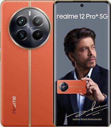 realme 12 Pro+ 5G (Explorer Red, 8GB RAM, 256GB Storage) | 6.7" 120Hz Curved AMOLED Display | 64MP Periscope + 50MP Sony IMX 890 OIS Camera + 8MP | 32MP Selfie Camera | 67W Super VOOC Charge