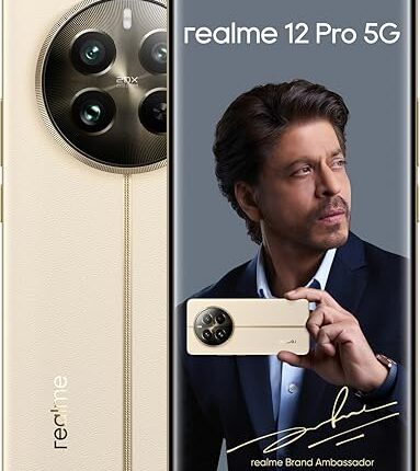 realme 12 Pro 5G (Navigator Beige, 8GB RAM, 128GB Storage) | 50 MP Sony IMX882 OIS Camera | 32 MP 2X Flagship Telephoto Portrait Camera | Snapdragon 6 Gen 1 5G Processor | 8 GB+8 GB Dynamic RAM