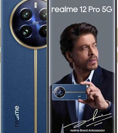 realme 12 Pro 5G (Submarine Blue, 8GB RAM, 128GB Storage) | 50 MP Sony IMX882 OIS Camera | 32 MP 2X Flagship Telephoto Portrait Camera | Snapdragon 6 Gen 1 5G Processor | 8 GB+8 GB Dynamic RAM