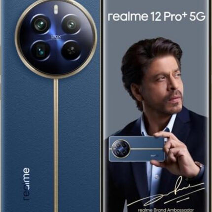 realme 12 Pro+ 5G (Submarine Blue, 8GB RAM, 256GB Storage) | 6.7" 120Hz Curved AMOLED Display | 64MP Periscope + 50MP Sony IMX 890 OIS Camera + 8MP | 32MP Selfie Camera | 67W Super VOOC Charge